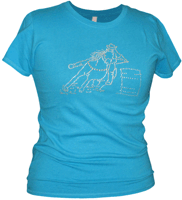 Rhinestone Barrels Tee